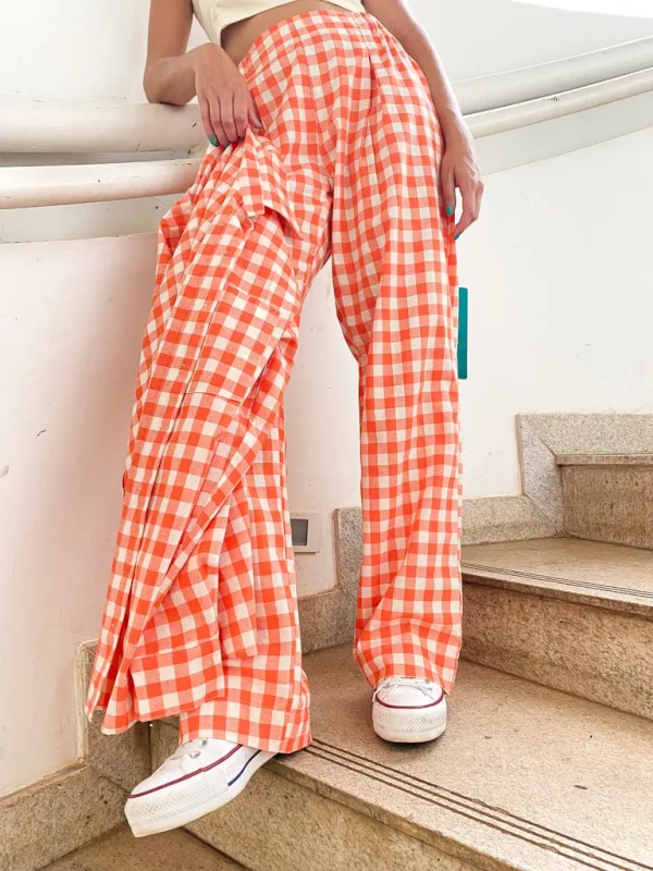 Calça Xadrez Vichy