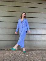 Calça de linho Elen