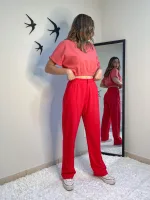 Calça de linho Águia