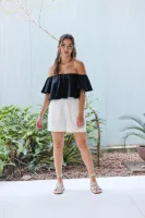 Shorts de Linho Elen