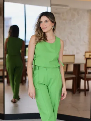 Conjunto: Calça Fer + Blusa Carol