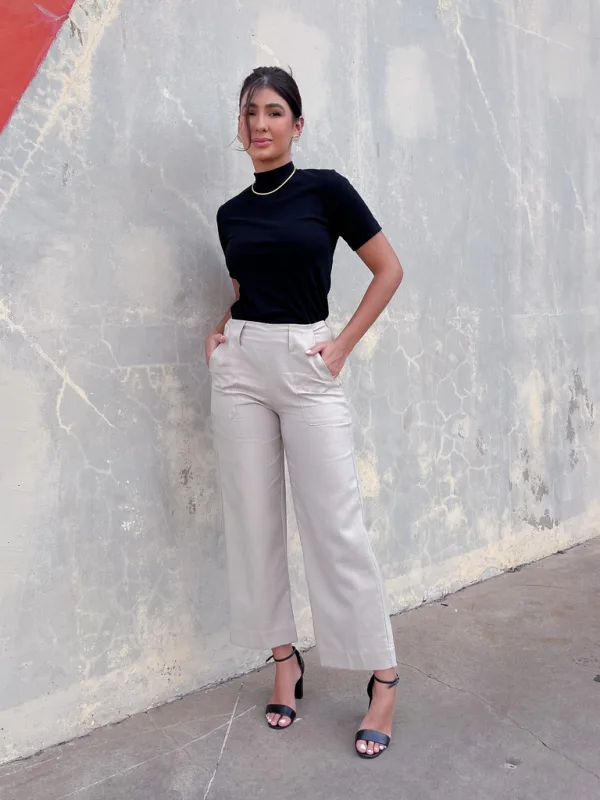 Blusa Malha Canelada Vittoria