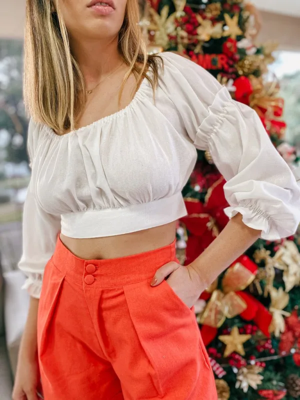 Cropped Bufante 4 em 1