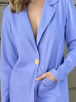 Blazer de linho Ana
