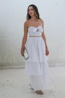 Conjunto: Top + Saia Sofia