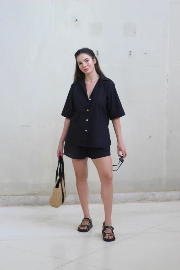Conjunto: Camisa + Shorts Amelia