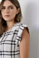 Blusa Colete Granada Xadrez