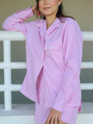 Camisa Olivia Listrada