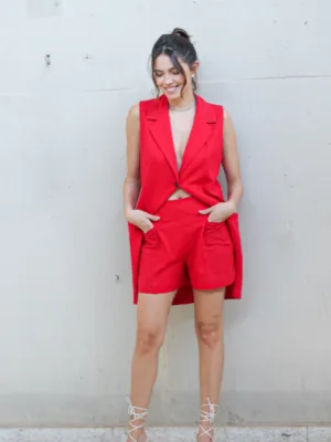 Shorts de Linho Milene