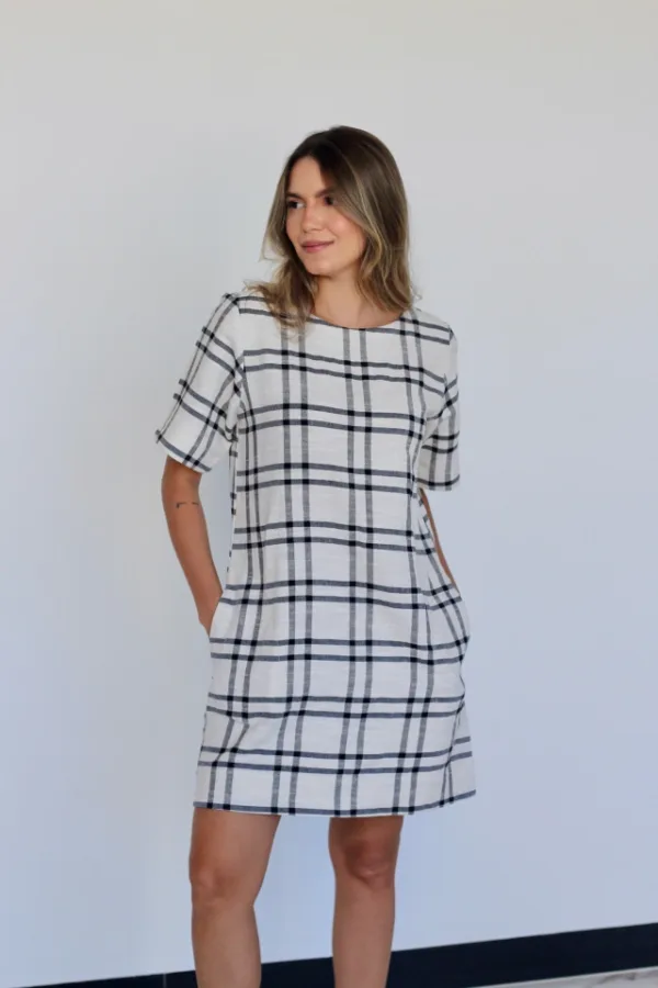 Vestido Madrid Xadrez
