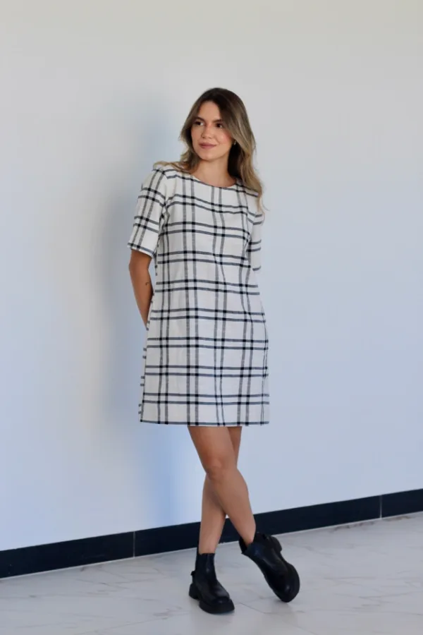 Vestido Madrid Xadrez